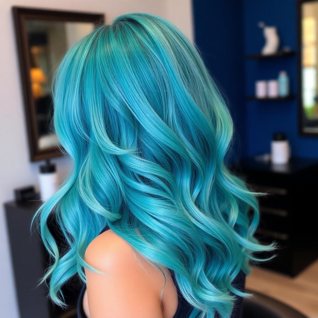 Aqua Fashion Color